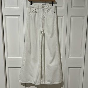 Zara Denim Wide Leg Pants